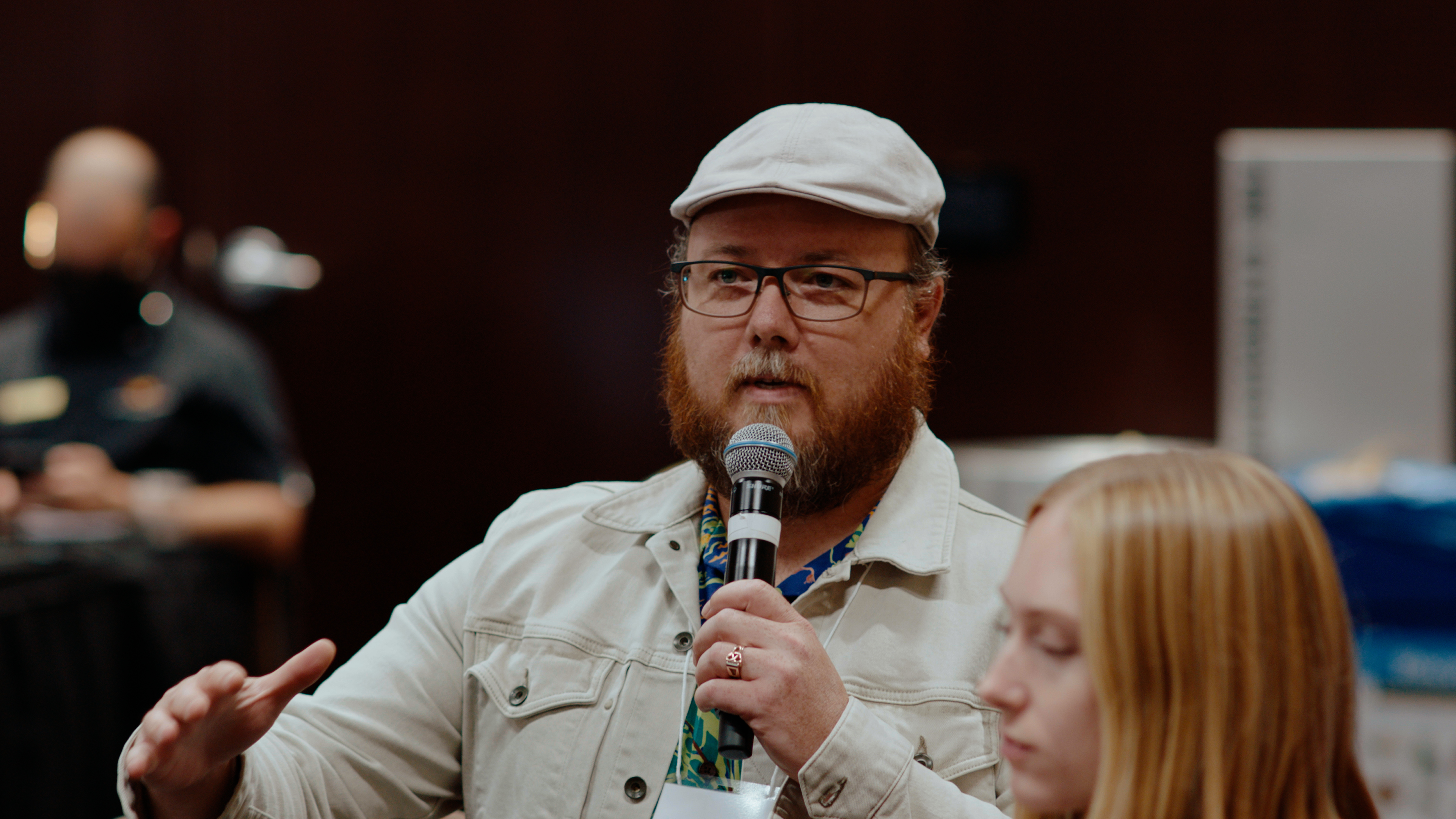 Ben Tracey asking questions.